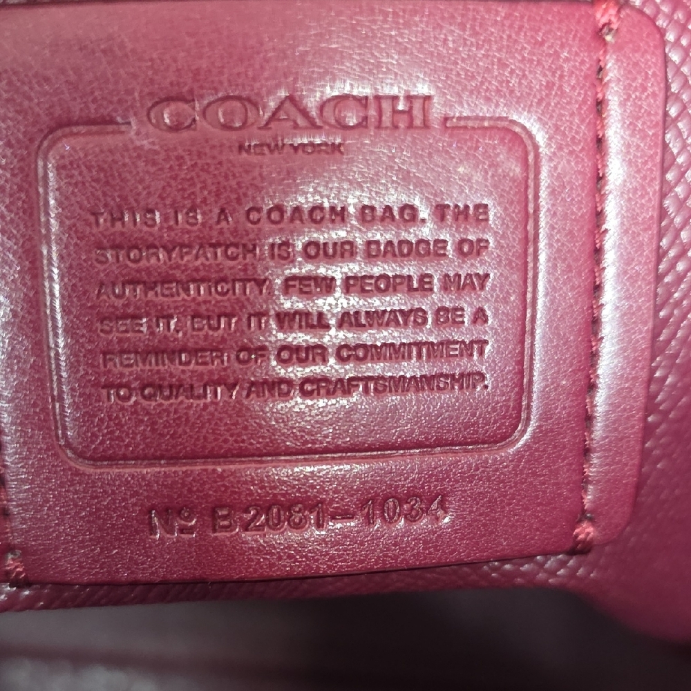 Coach Charlie Carryall 28 bag NWOT - Picture 6 of 11